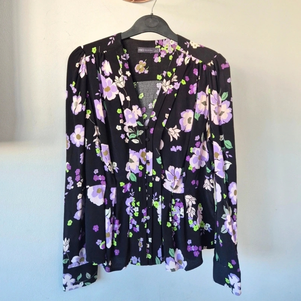 Floral Long Sleeve Blouse